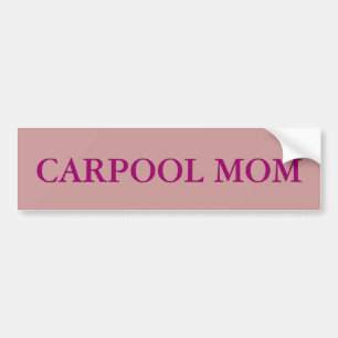 Autocollant de pare-chocs de covoiturage
