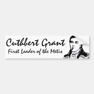Autocollant de pare-chocs de la Nation métisse Cut