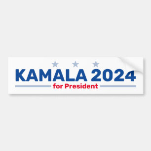 Autocollant de pare-chocs Kamala 2024
