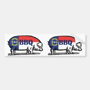 Autocollant de pare-chocs NC BBQ