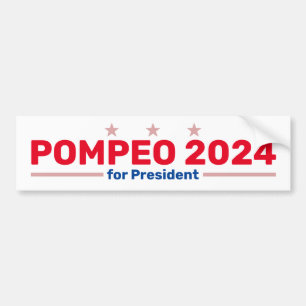 Autocollant de pare-chocs Pompeo 2024