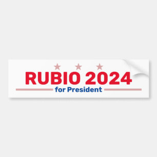 Autocollant de pare-chocs Rubio 2024