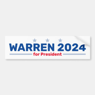 Autocollant de pare-chocs Warren 2024