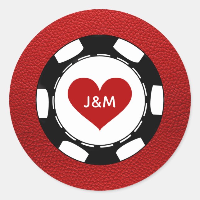 Autocollant de passeport Red Las Vegas (Devant)