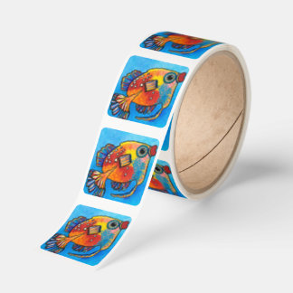 Autocollant de pêches