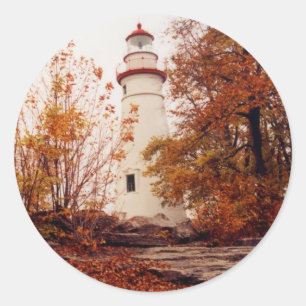 Autocollant de phare de Marblehead grand