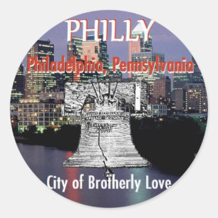 Autocollant de Philadelphie Pennsylvanie