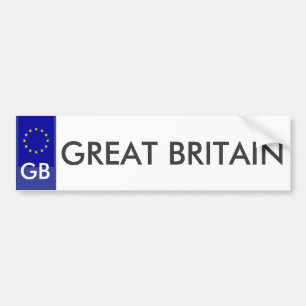 Autocollant de plaque minéralogique d'UE de la