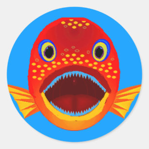 Autocollant de poissons