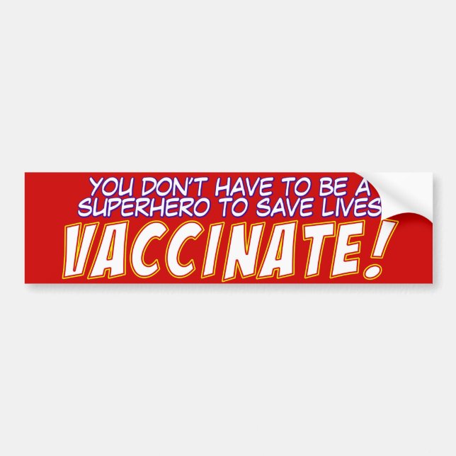 Autocollant de Pro-Vaccin - vaccins - Pro-VAX (Devant)