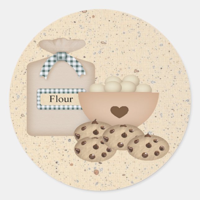 Autocollant de produits cuits (Devant)