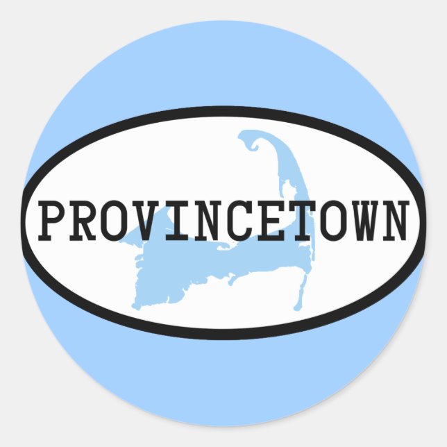 Autocollant de Provincetown (Devant)