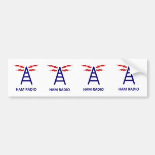 Autocollant de radio-amateur