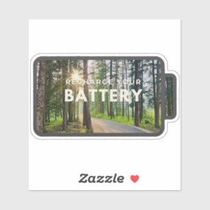Autocollant de recharge de sentier