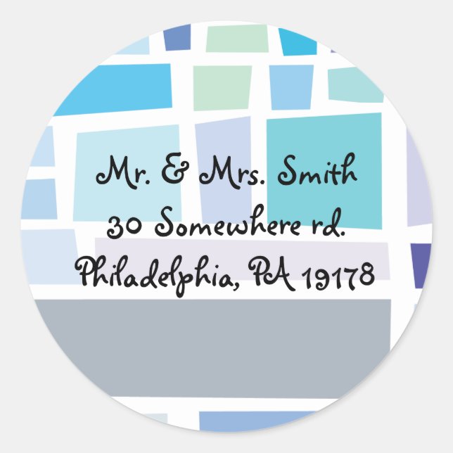 Autocollant de réponse de bat mitzvah de barre de (Devant)