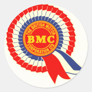 Autocollant de rosette de BMC