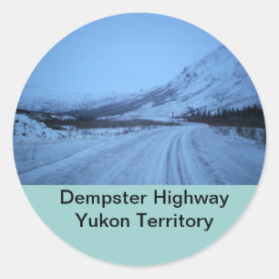 Autocollant de route de Dempster