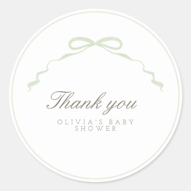 Autocollant de ruban vert (Devant)