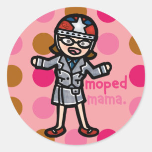 autocollant de scooter