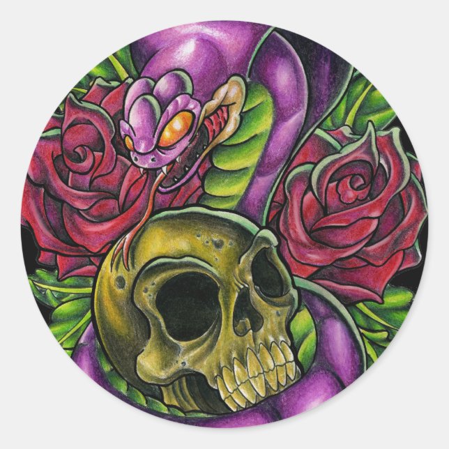 autocollant de serpent (Devant)