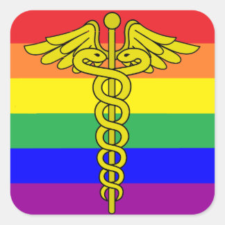 Autocollant de soins de santé LGBTQ