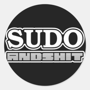 autocollant de sudo H4cked
