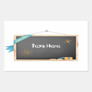 Autocollant de tableau de bord personnalisable de 
