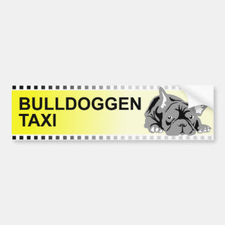Autocollant de taxi Bulldoggen