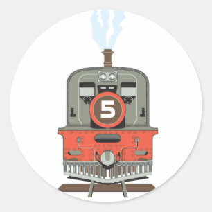 Autocollant de train