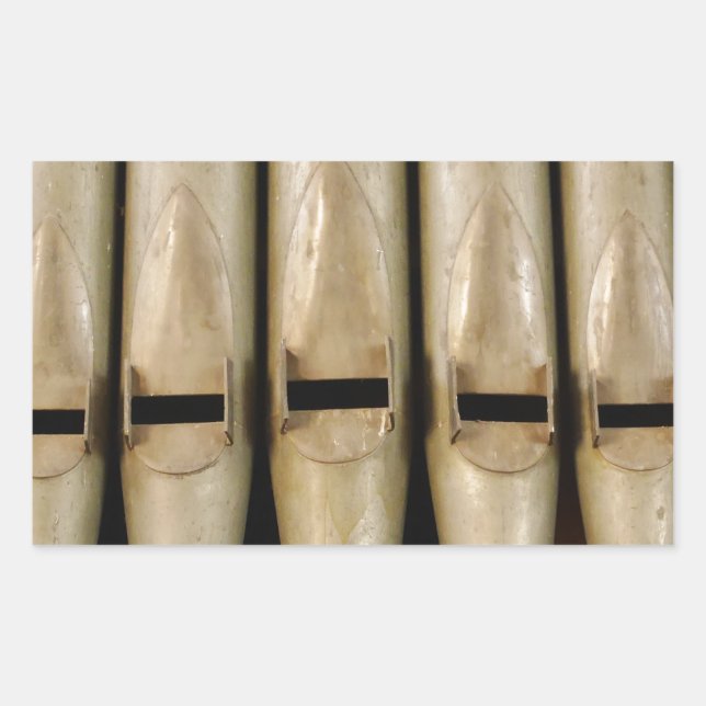 Autocollant de tuyaux d'orgue (Devant)