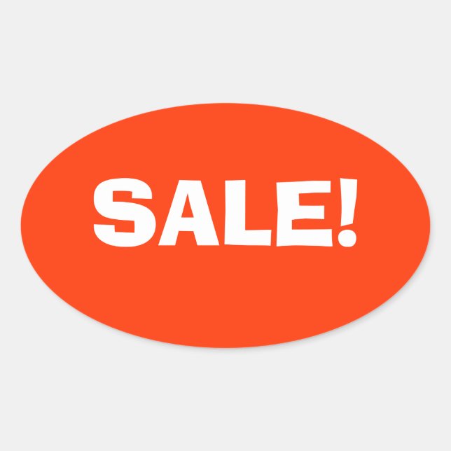 Autocollant de vente au détail (Devant)