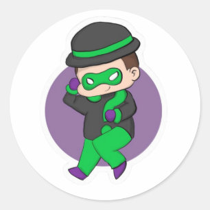 Autocollant de veste Riddler Questionmark