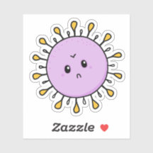 Autocollant de virus