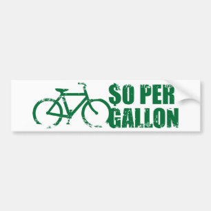AUTOCOLLANT DE VOITURE $0 PAR GALLON