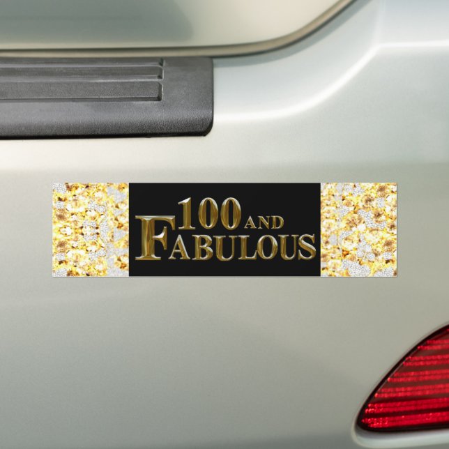Autocollant De Voiture 100e anniversaire  (En voiture)
