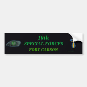 Autocollant De Voiture 10e groupe de forces spéciales irak fils Bumper St