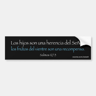 Autocollant De Voiture 127:3 de Salmos