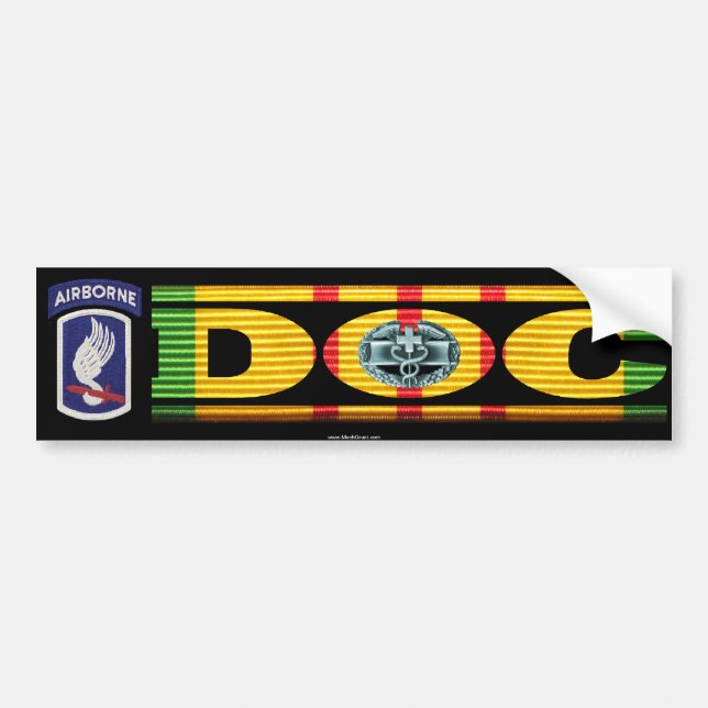Autocollant De Voiture 173rd Bde aéroportés. Doc. avec l'autocollant de (Devant)