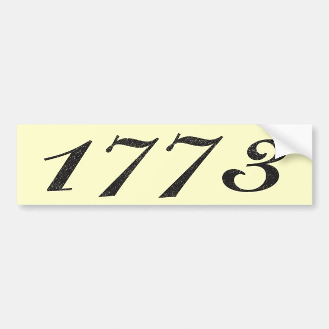 AUTOCOLLANT DE VOITURE 1773 (Devant)