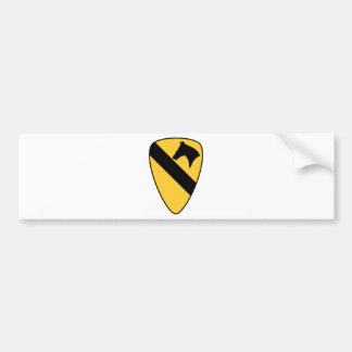 Autocollant De Voiture 1ère division de cavalerie Patch Patriotic