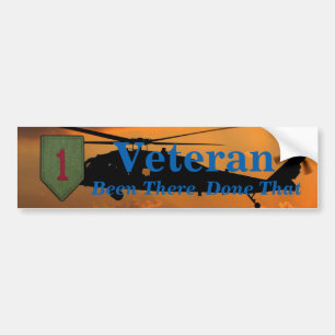 Autocollant De Voiture 1ère Infanterie Big Red 1 LRRPS Vets Vets Patch
