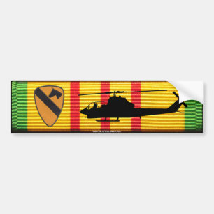 Autocollant De Voiture 1re division de cavalerie. Sticleur de pare-chocs
