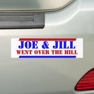 Autocollant De Voiture 2024 Les BIDENS Joe & Jill sont passés au-dessus d