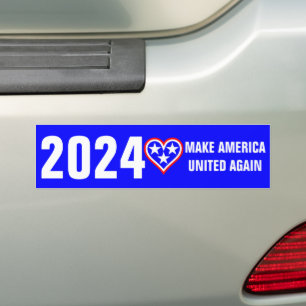 AUTOCOLLANT DE VOITURE 2024 RÉUNIR L'AMÉRIQUE