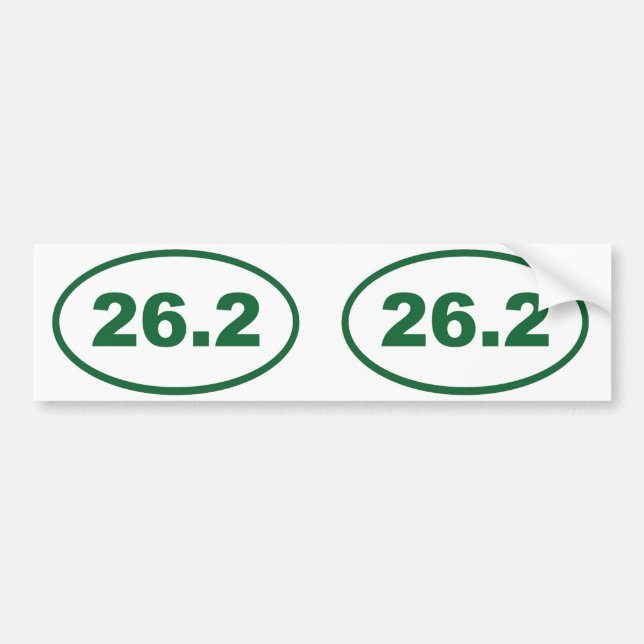 AUTOCOLLANT DE VOITURE 26.2 (Devant)