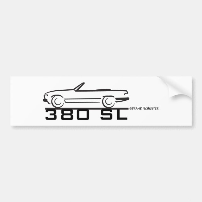 Autocollant De Voiture 380Sl (Devant)