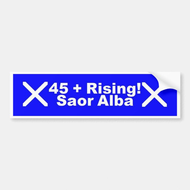 Autocollant De Voiture 45+ Augmentation ! Saor alba - adhésif pour (Devant)