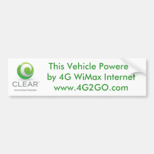 Autocollant De Voiture 4G2GO WiMax