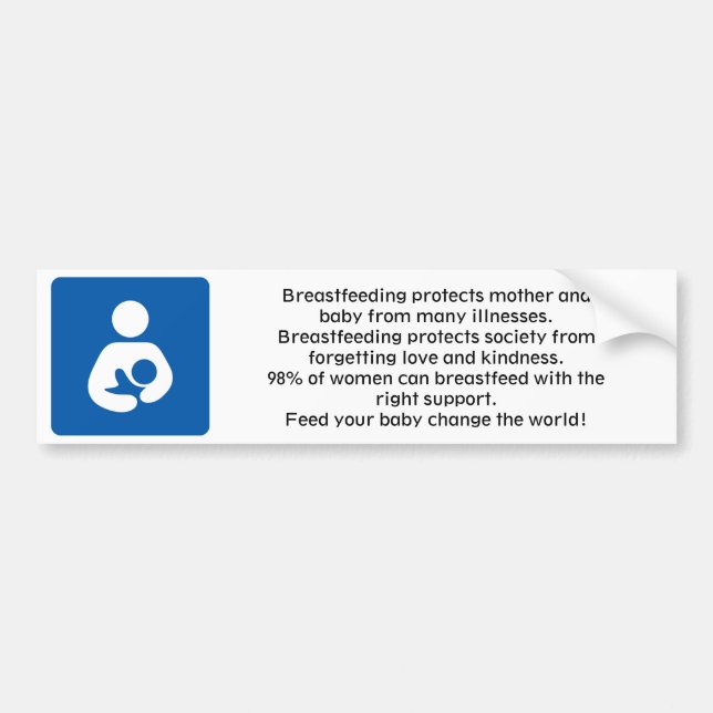 Autocollant De Voiture 600px-Breastfeeding-icon-med.svg,… - customisé (Devant)