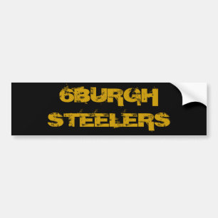 AUTOCOLLANT DE VOITURE 6BURGH STEELERS